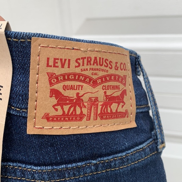 LEVIS HIGH RISE STRAIGHT CROPPED - Picture 7 of 8